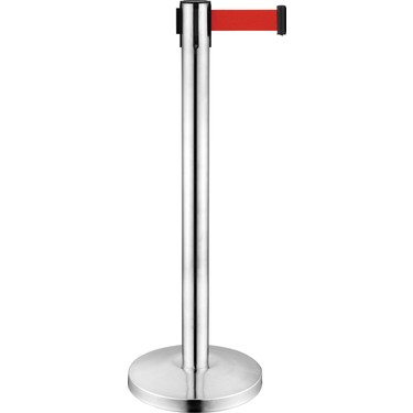 Krom Paslanmaz Şerit Bariyer (3 Metre)