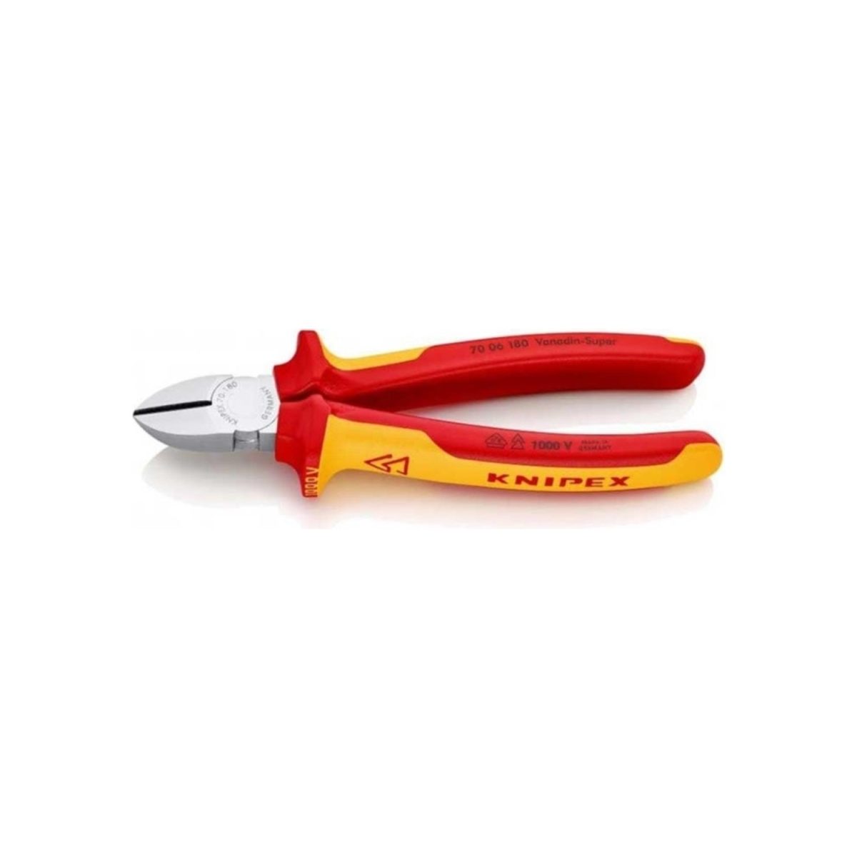 Knipex 7006180 Yan Keski 180 mm 012 - Görsel 1