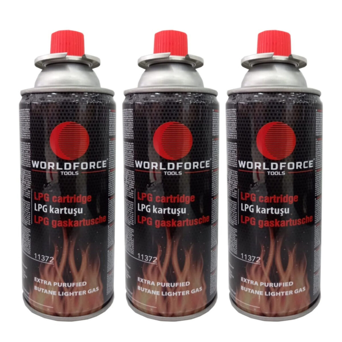 Worldforce 11372 400 ml LPG Kartuşu - Görsel 1