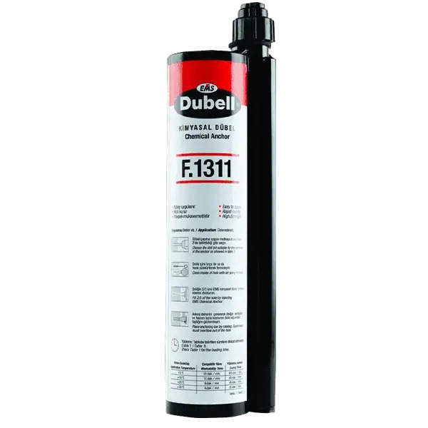 EMS Dübell F.1311 Kimyasal Dübel 345 Ml