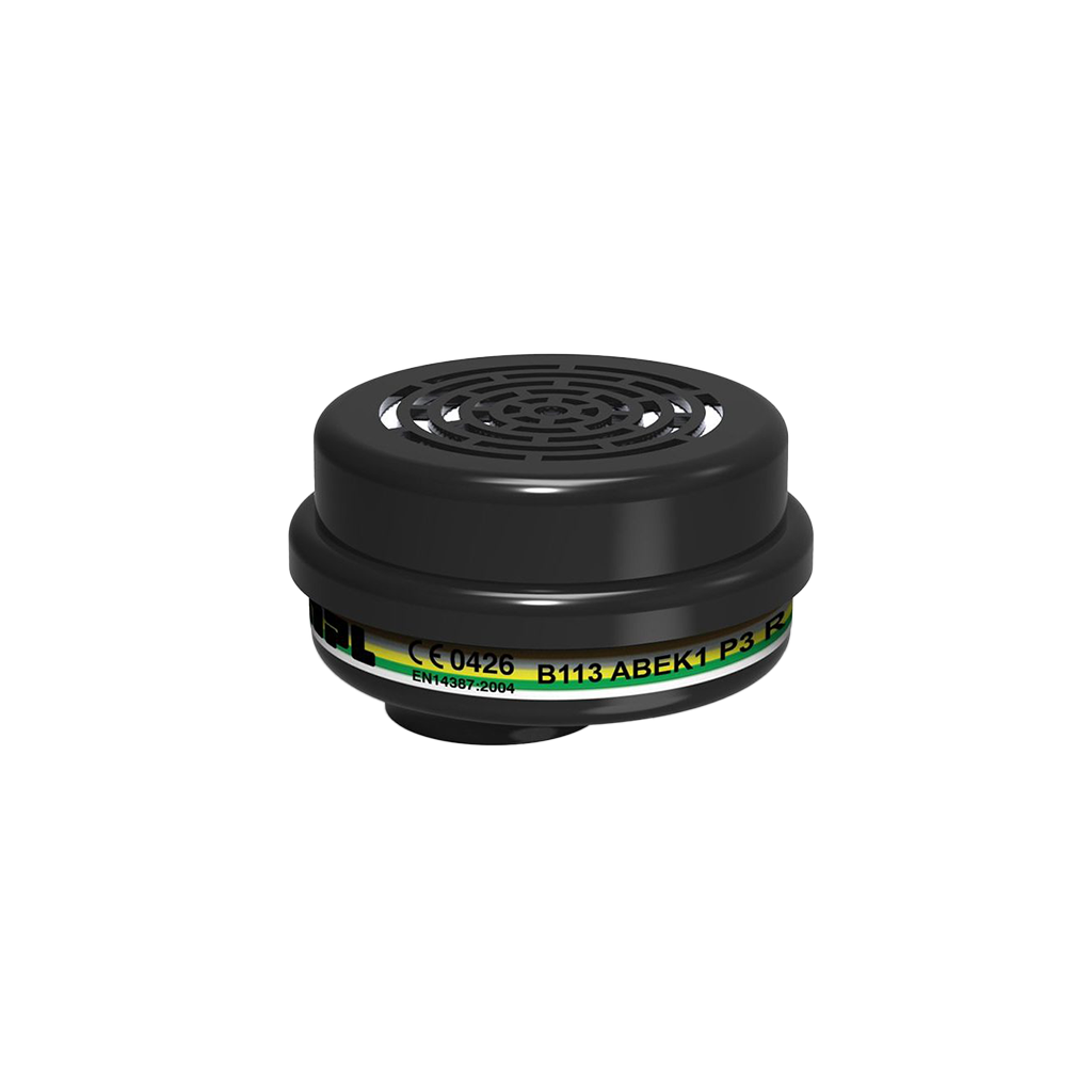 B113 ABEK1P3R Bayonet Gaz Filtresi