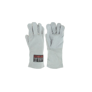 E-061 Gri Kaynakçı Eldiven No:10