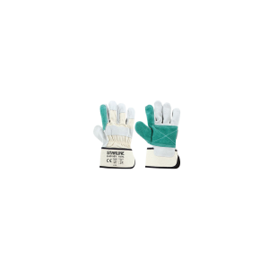 E-051-BY Takviyeli Deri Eldiven No:10