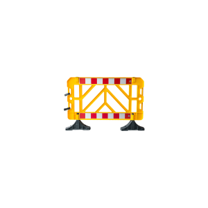 Plastik Trafik Bariyerleri Sarı