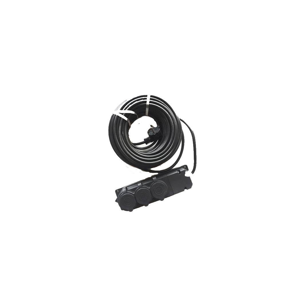 Aydin Monofaze Kauçuk Grup Priz 5MT 3'lü Kauçuk Grup Priz