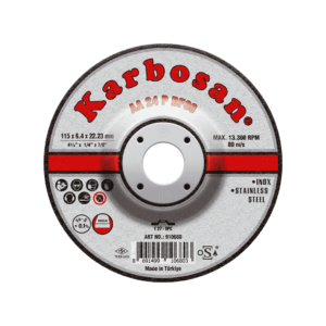 Karbosan 180 x 6.4 x 22.23 (Inox) Taşlama Diskleri